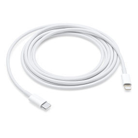 Дата кабель lightning - TYPE-C USB - 1м белый тех.пак 