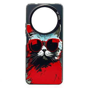 Силиконовый чехол Xiaomi Redmi A3/A3X/Poco C61 PC094 кот