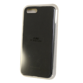 Силиконовый чехол Xiaomi Mi 6 Jelly матовый черный