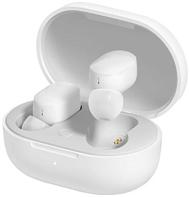 Bluetooth-наушники беспроводные Xiaomi Redmi AirDots 3 белые(УЦЕНКА)б/у, потертости