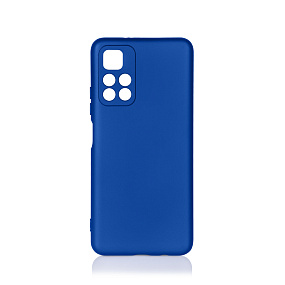 Силиконовый чехол Xiaomi Poco M4 Pro DF синий