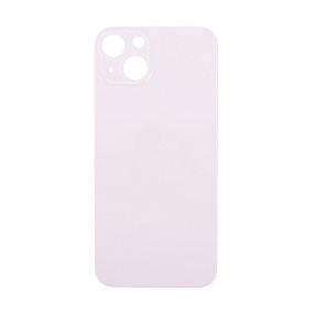 Задняя крышка iPhone 13 (стекло) розовый orig fabric