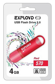 4Gb Exployd 570 красная 2.0