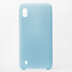 Силиконовый чехол для Samsung A105 Galaxy A10 Activ Original Design (light blue)