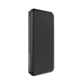 Портативное зарядное устройство Borofone BT27 2USB/Micro/Type-C 10000mAh черный (УЦЕНКА) Б/У