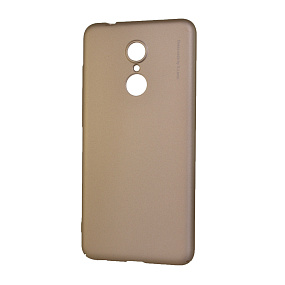 Задняя накладка Xiaomi Redmi 5 пластик X-Level Knight золото