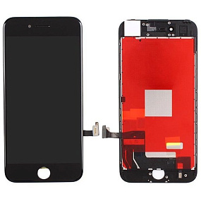 Дисплей для телефона iPhone 7 в сборе Черный - (Pisen)