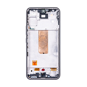 Дисплей для телефона Samsung A546E (A54 5G) модуль Черный - (OLED) (O - вырез камеры)