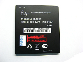 АКБ ORIG для телефона Fly BL4251 IQ450 тех. упаковка