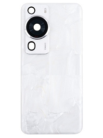 Корпус для телефона Huawei P60 Pro/P60 (MNA-LX9/LNA-LX9) Задняя крышка Белый - Премиум