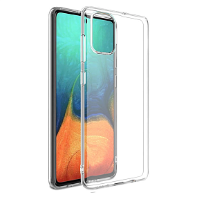 Силиконовый чехол для Samsung A515 Galaxy A51 прозрачный