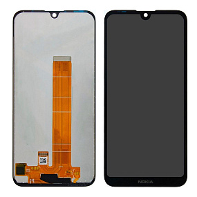 Дисплей для телефона Nokia 4.2 в сборе с тачскрином Черный