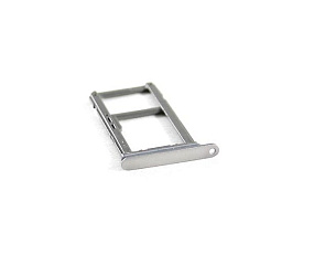 Контейнер SIM Samsung G935F/S7 Edge Серебро