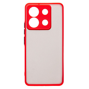 Силиконовый чехол Xiaomi Redmi Note 13 4G PC041 красный