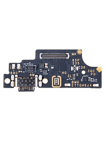 Шлейф Xiaomi Poco M6 Pro 4G (2312FPCA6G) плата системный разъем/микрофон