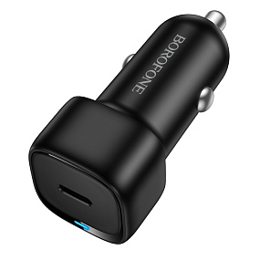 АЗУ-USB/USB-C Borofone BZ34A 1 выход 20W QC3.0 черный