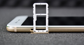 Контейнер SIM Xiaomi Mi A1/Mi 5X Золото