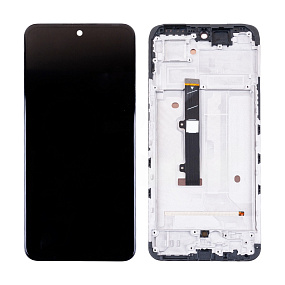 Дисплей для телефона Tecno Spark 30 Pro (KL7) модуль с рамкой Черный - Оригинал