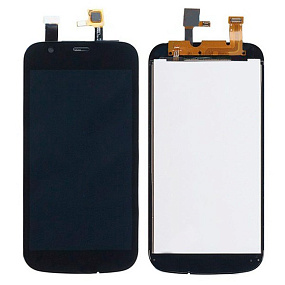 Дисплей для телефона Nokia 1.4 (TA-1322) в сборе с тачскрином Черный