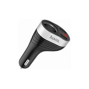 АЗУ-USB HOCO Z29 2 выхода 2.4A черный