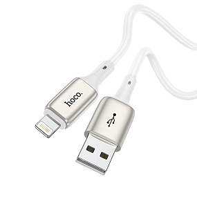 Дата кабель lightning - USB Hoco X66 1м белый