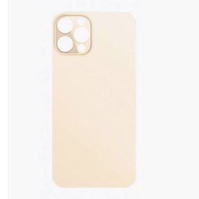 Задняя крышка iPhone 13 Pro Max (стекло) золото orig fabric