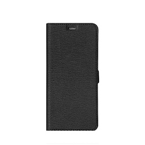 Чехол-книжка DF под кожу Realme C30 черный