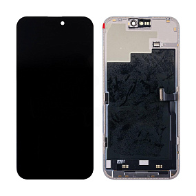 Дисплей для телефона iPhone 15 Pro Max в сборе с тачскрином Черный - Оригинал