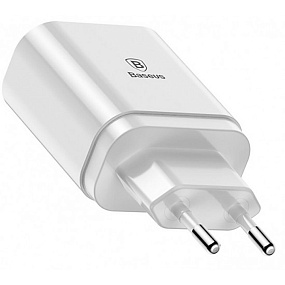 СЗУ-USB Baseus Charging 1 выход QC3.0 3.4А белый
