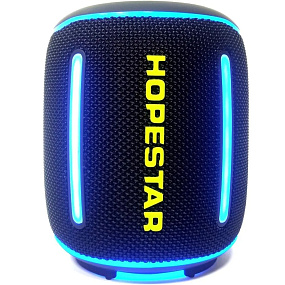 Колонка Hopestar P58 mini (Bluetooth/TWS/USB/FM/AUX) 10W черная(УЦЕНКА)б/у, потертости,тех.пак
