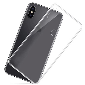 Силиконовый чехол Xiaomi Mi A2/6X прозрачный