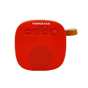 Колонка Hopestar P9 (Bluetooth/MicroSD/USB/FM/AUX) красная (УЦЕНКА)б/у,потертости, царапины