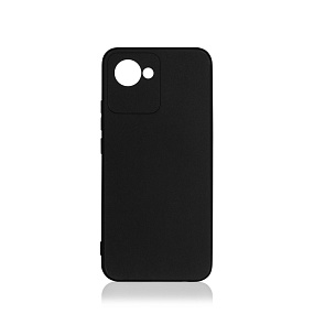 Силиконовый чехол Realme C30 DF черный