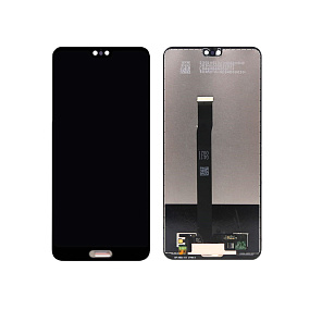 Дисплей для телефона Huawei P20 (EML-L29) в сборе с тачскрином Черный