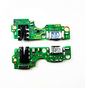 Шлейф Tecno Spark 20 (KJ5) плата на системный разъем/разъем гарнитуры/микрофон