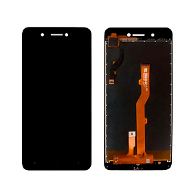 Дисплей для телефона Itel A25 (L5002) в сборе с тачскрином Черный
