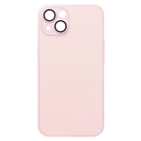 Кейс iPhone 13 силикон SafeMag SM021 светло-розовый