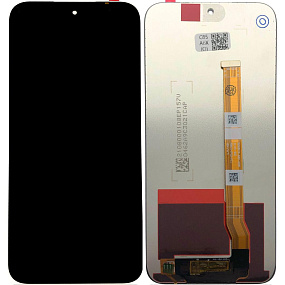 Дисплей для телефона Realme C85 4G (RMX5566) в сборе с тачскрином Черный - Оригинал