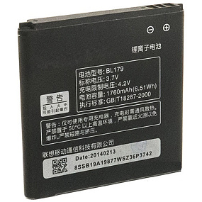 АКБ для телефона Lenovo BL179 (S760, A780, A288T) тех.упаковка