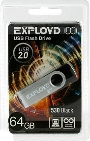 64Gb Exployd 530 черная 2.0