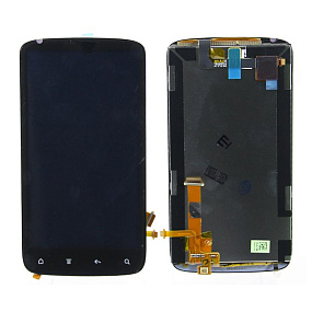 Дисплей для телефона HTC Sensation/G14 в сборе с тачскрином Черный