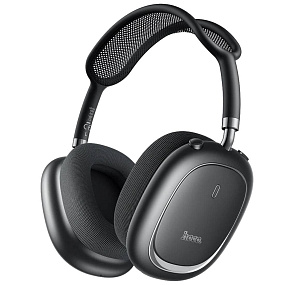 Bluetooth-наушники Hoco W68 полноразмерные (шумоподавление) серые