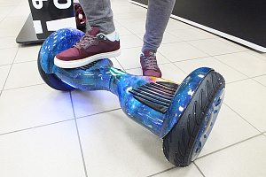 Гироскутер "Smart Balance" 10.5" SUV Premium Космос (приложение на смартфон  + самобаланс)