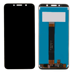 Дисплей для телефона Huawei Honor 9S/Y5p в сборе с тачскрином Черный - Оригинал