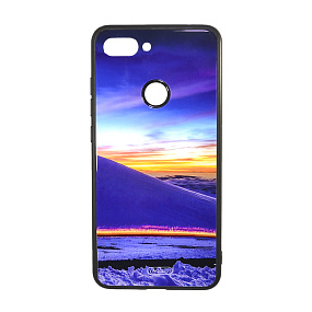 Задняя накладка Xiaomi Mi 8 Lite стекло Season series 01