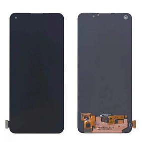 Дисплей для телефона Realme 7 Pro в сборе с тачскрином Черный - (OLED)