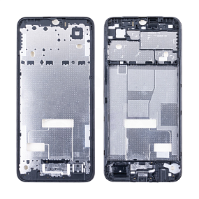 Рамка дисплея Realme C30s (RMX3690) Черная