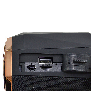 Колонка K26 (Bluetooth/MicroSD/USB/AUX) черный