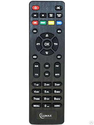 TB пульт LUMAX DVB T2-555HD DV-4017HD DV-3018HD