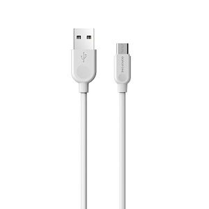 Дата кабель lightning - USB Borofone BX14 LinkJet 2.4A белый 2м